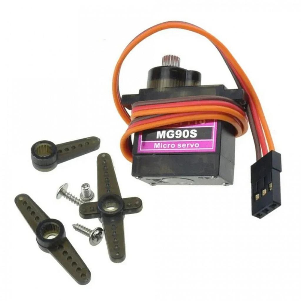 Mg90 Micro Servo Motor Rc Robot Helicopter Airplane Boat Controls