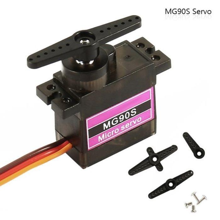 Mg90 Micro Servo Motor Rc Robot Helicopter Airplane Boat Controls