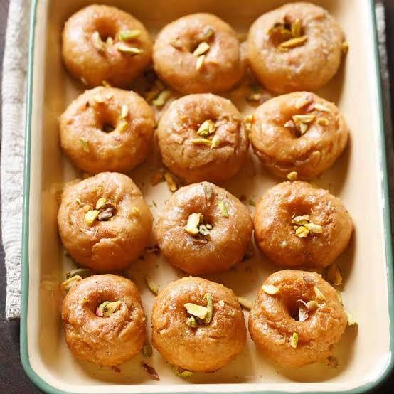 Ghee Balushahi - Refined Wheat Flour, 500g/1kg, Golden Brown | Handmade, Crispy Outside, Soft Inside, No Additives