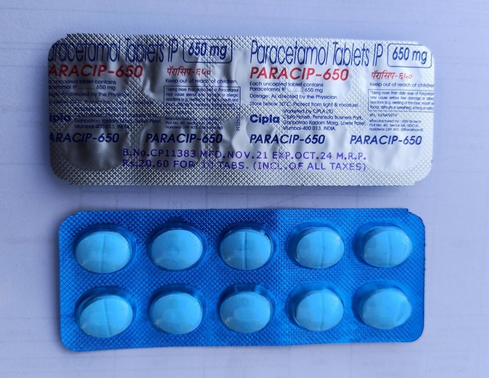Paracetamol 650 Mg Tablet