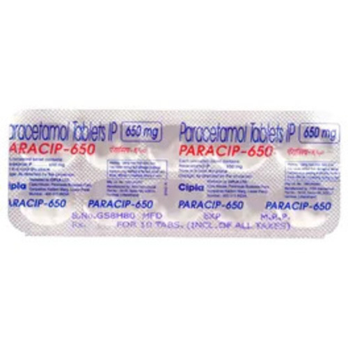 Paracetamol 650 Mg Tablet