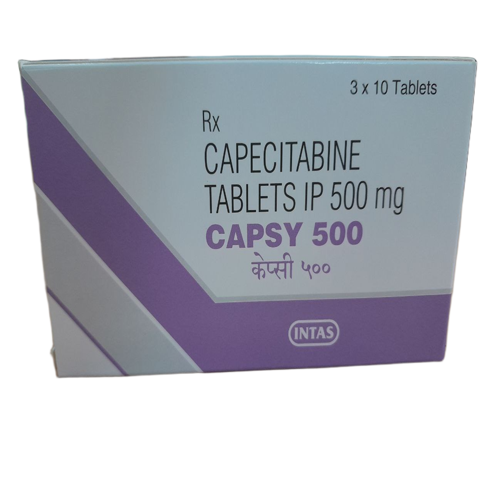 Capsy 500mg - Capecitabine Tablets
