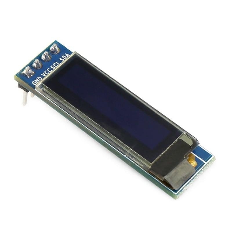 0.91 Inch 128x32 Iic I2c Blue OLED LCD Display Ssd1306 Driver DC 3.3v 5v Module