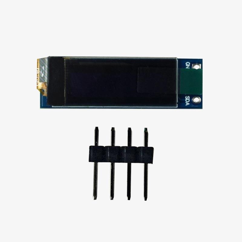 0.91 Inch 128x32 Iic I2c Blue OLED LCD Display Ssd1306 Driver DC 3.3v 5v Module