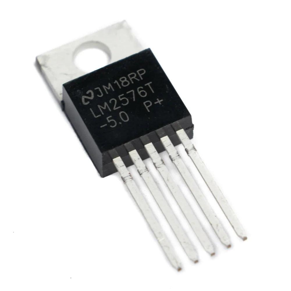 LM2576 5V 3A DC DC StepDown (Buck) Voltage Regulator IC Fixed 5V Output TO-220-5 Package