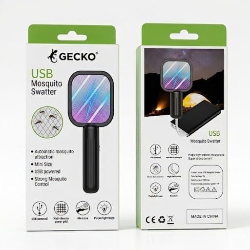 GECKO USB MOSQUITO SWATTER