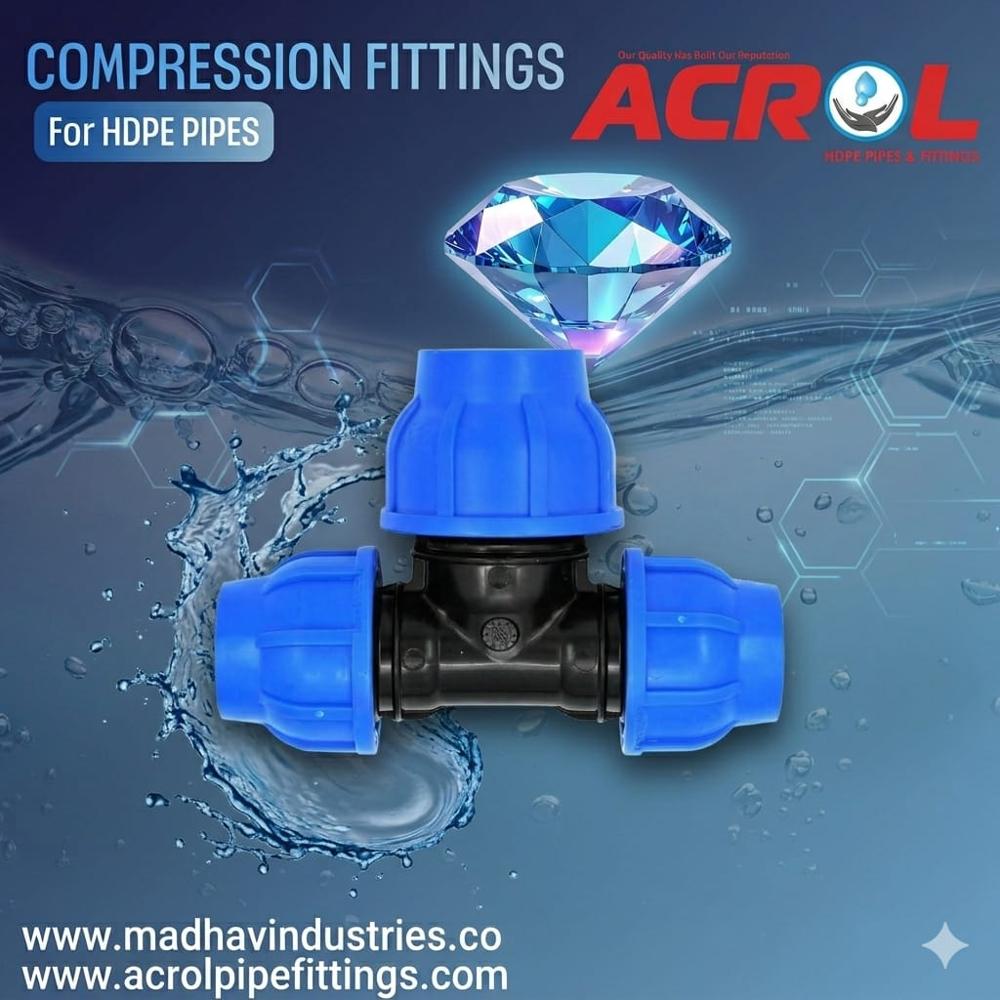MDPE Compression Fittings Coupler