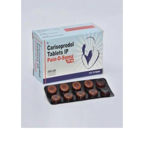 Pain-O-Soma Carisoprodol 350mg Tablet, Muscle Relaxant Tablets