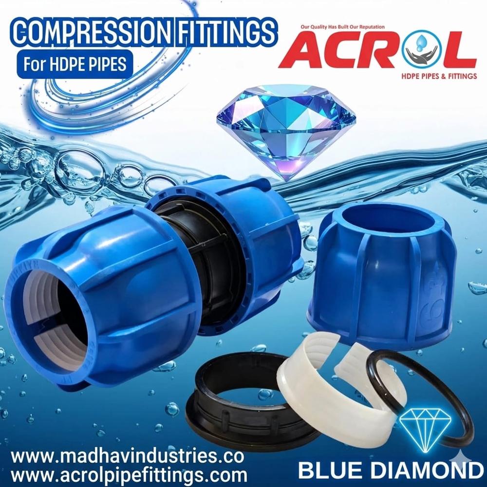 MDPE Compression Fittings Coupler