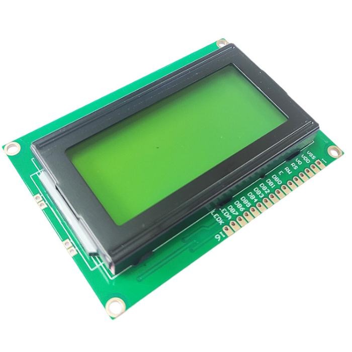 LCD 16x4 (RG1604A) Green Display