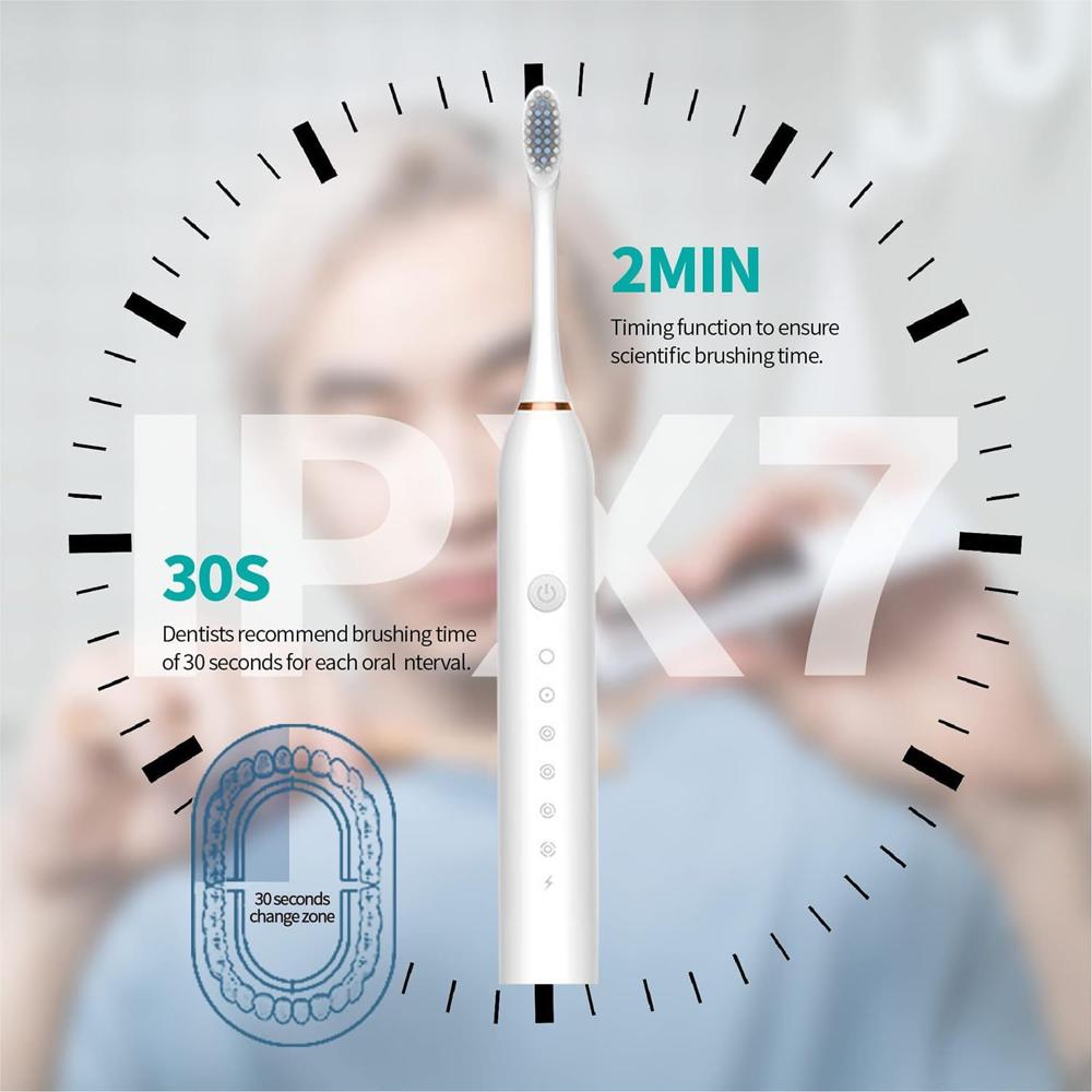 X-3 Sonic Electric Toothbrush IPX7