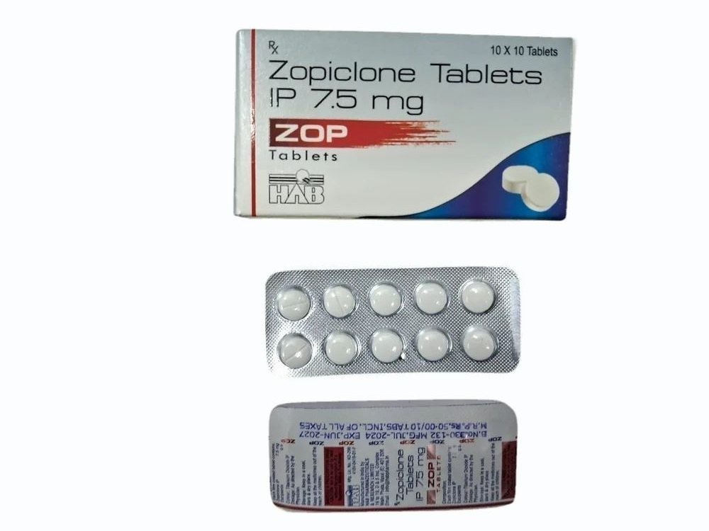 Zopiclone 7.5 Mg Tablet