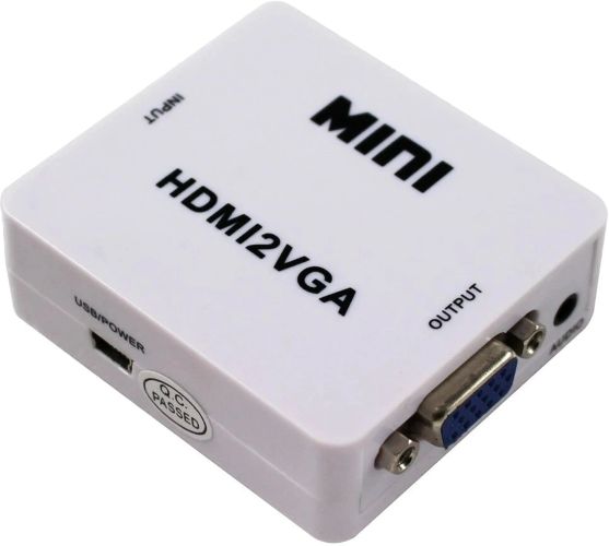 HDMI To VGA Converter Box with Power