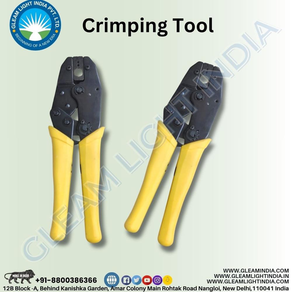 Lmr 400 Crimping Tool - Color: Black And Yellow