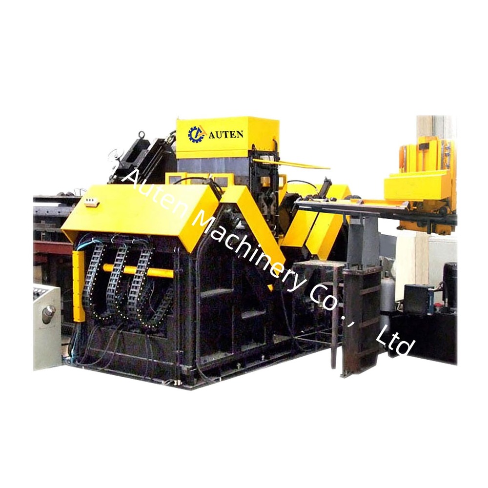 9 Cnc Axes Cnc Angle Steel Drilling & Marking Processing Line For Transmission Tower - Feature: High Speed