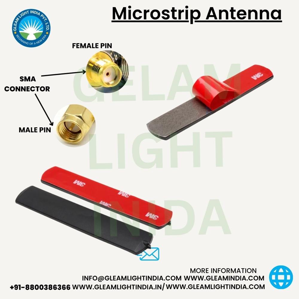 Microstrip Antenna - Pcb Material, Upto 10 Meters Range | Lightweight, Compact, Low Profile Design