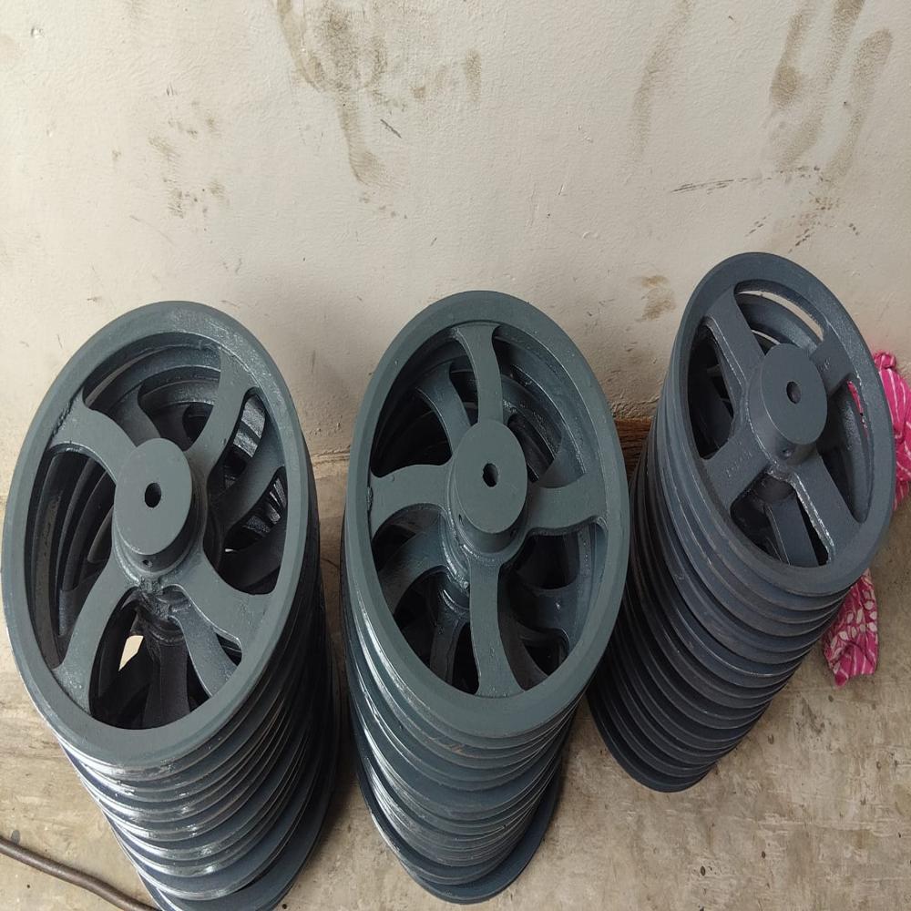 Multi Groove Pulley - High-quality Materials, 5-20 Inches Width, 2-8 Kilograms Weight, Versatile Industrial Use, Available In Various Colors