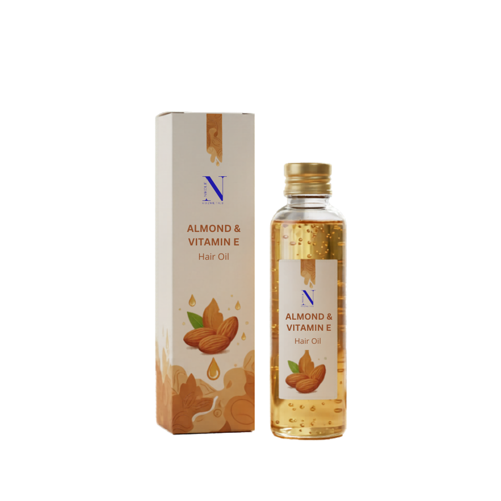 Almond & Vitamin E Hair Oil - Age Group: Adults