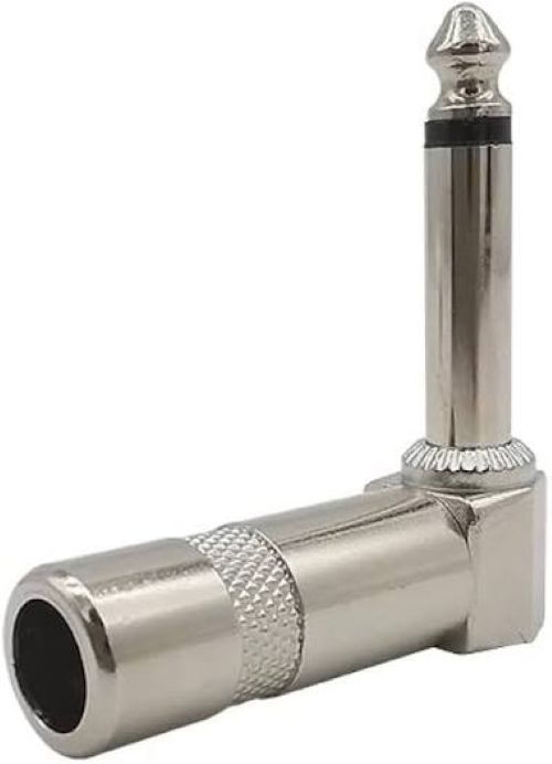 Angular Metal Phono Jack