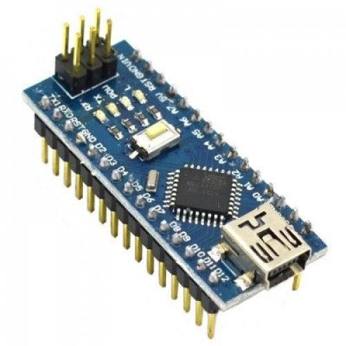 Nano Board R3 with CH340 Chip Microcontroller with Soldered Headper Pins with USB Cable