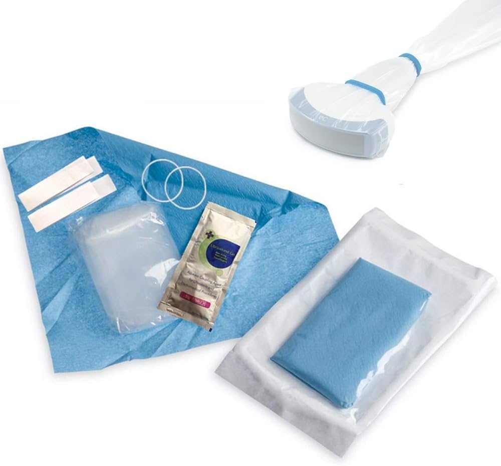 Ultrasound Probe Cover Kit Ultrasound Probe Cover with Gel Transducer Cover