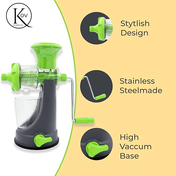 Plastic Hand Juicer With Stainless Steel - Application: Home