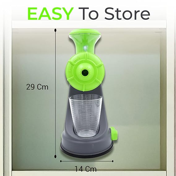 PLASTIC HAND JUICER WITH STAINLESS STEEL