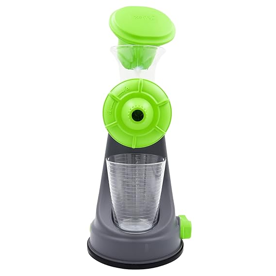PLASTIC HAND JUICER WITH STAINLESS STEEL