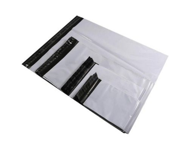 Poly LDPE Plain White Courier Bag