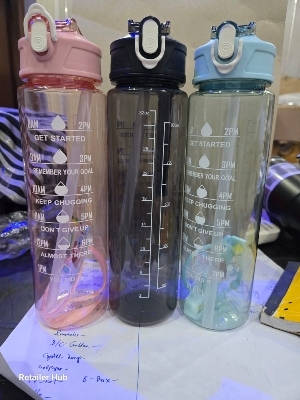 Motivational Bottle 900Ml - Material: Plastic