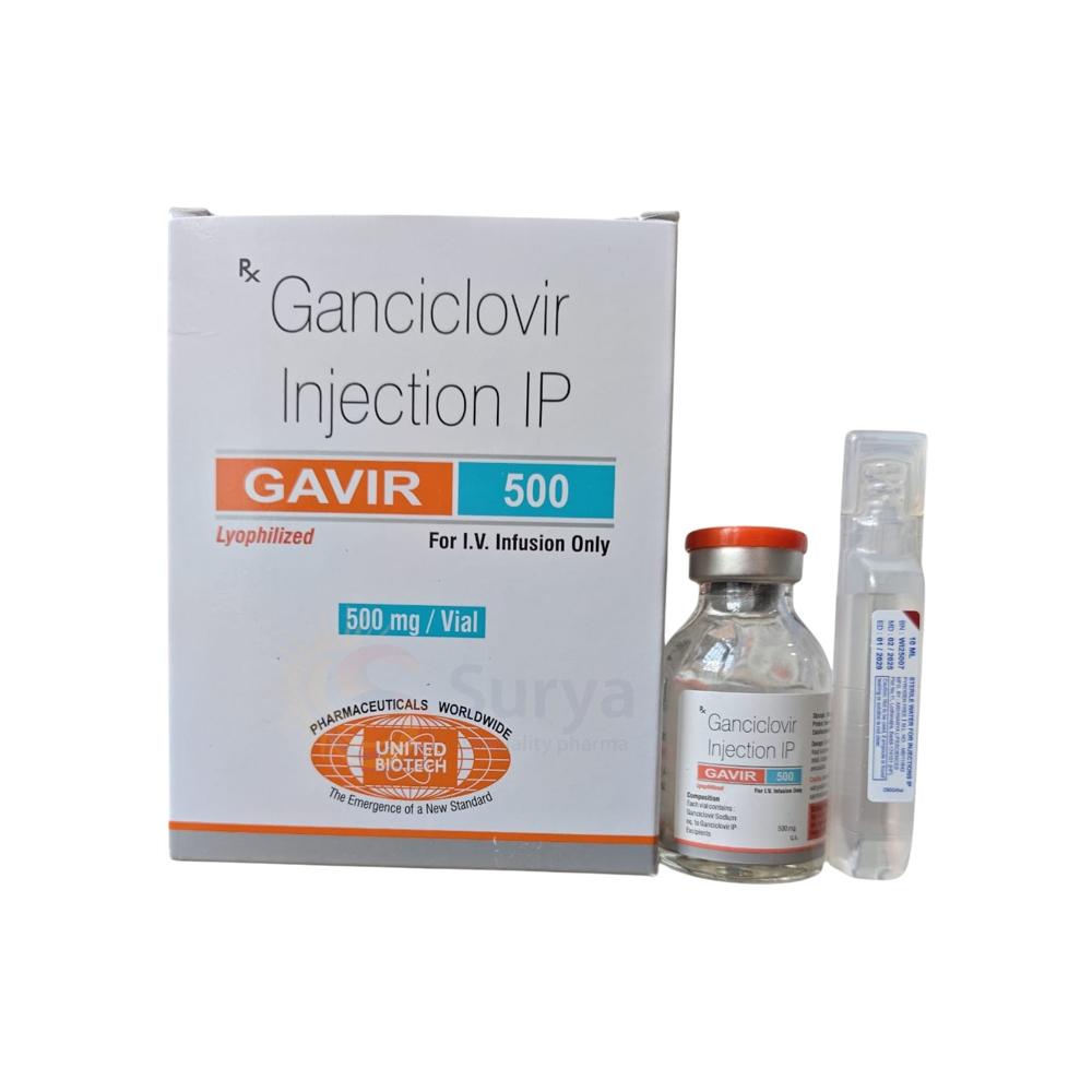Ganciclovir 500mg(Gavir 500mg Injection)