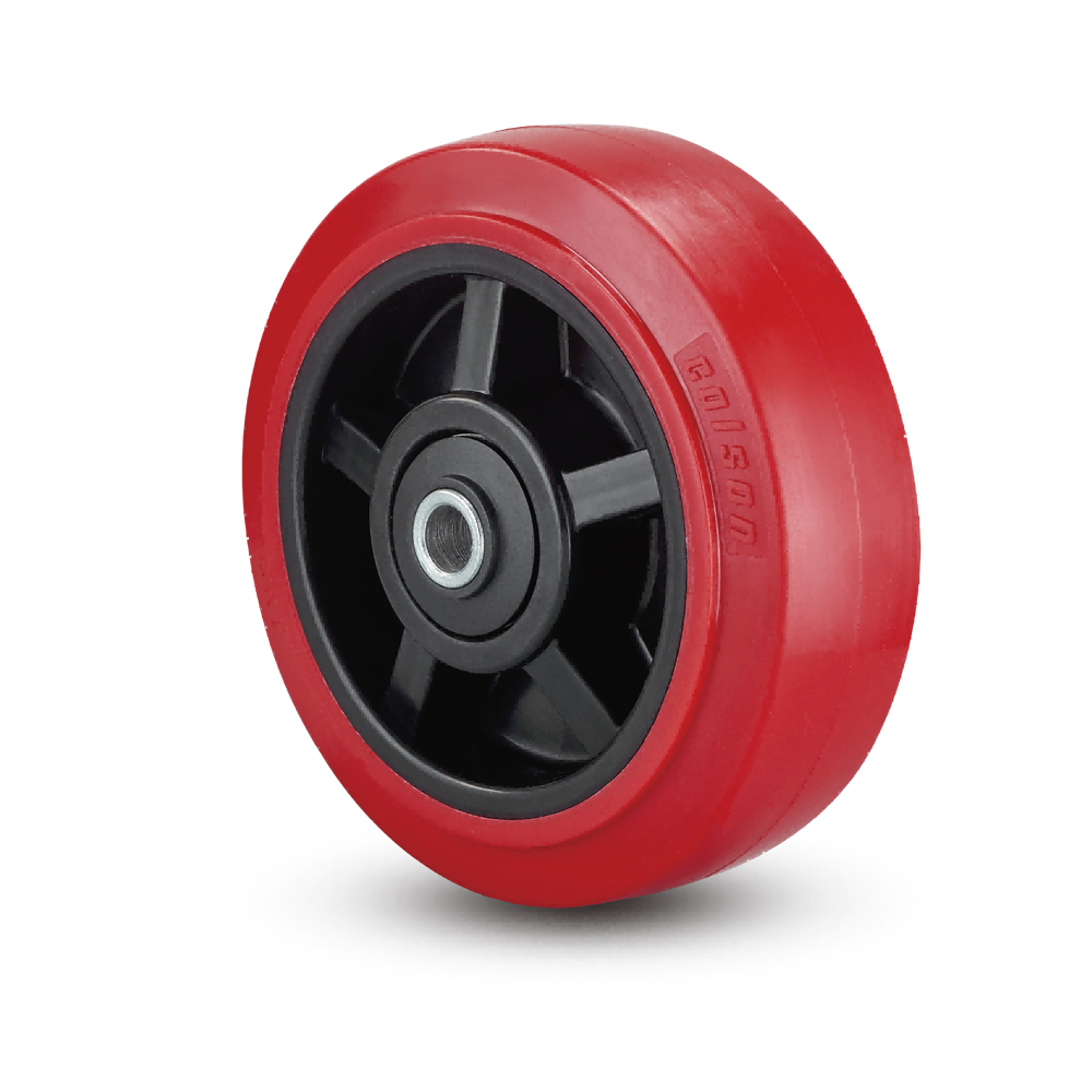 Wheels and Castors with PU Tread
