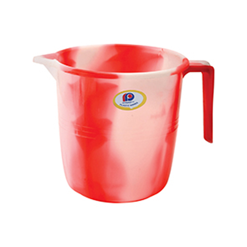 750 Ml Plastic Bathroom Mug - Color: Red
