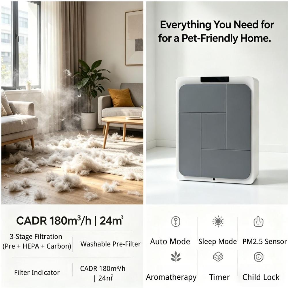 Air Purifier for Home and Office