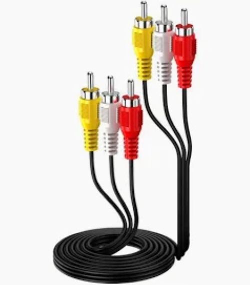 3 RCA Audio Video Cable