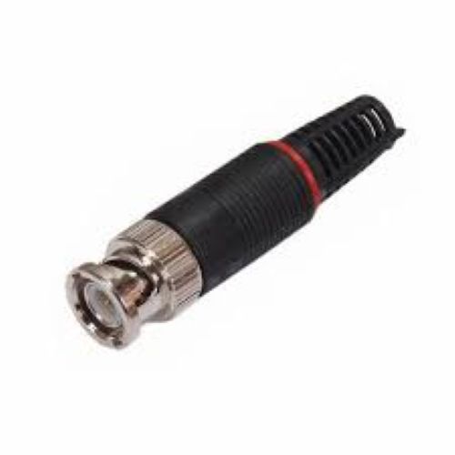 BNC Connector DLX Gold - Brass Body 39mm x 13mm, Gold-Plated, 50/75 Ohm, PTFE Insulation, Bayonet Lock