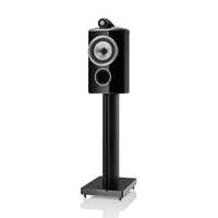Bowers & Wilkins 805 D4 - Curved Reverse-wrap Cabinet, 418x240x373mm, Gloss Black/satin Walnut, Diamond Dome Tweeter, Bi-wire Terminals