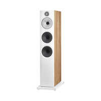 Bowers & Wilkins 603 S3 - Mdf Enclosure With Real Wood Veneer, 320x1054x370 Mm, Black | 25 Mm Aluminium Tweeter, Dual 165 Mm Bass Drivers, Bi-wiring/bi-amping Support