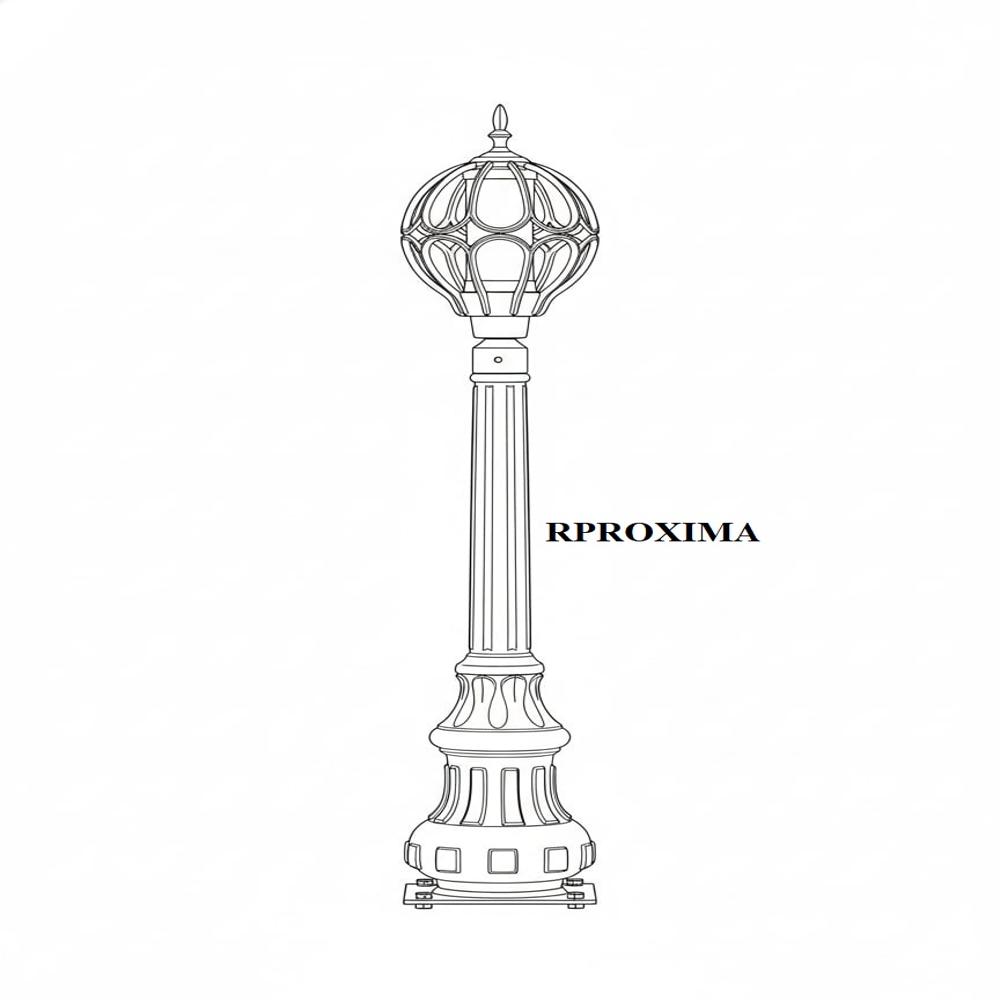 1200 mm Height haritage bollards 