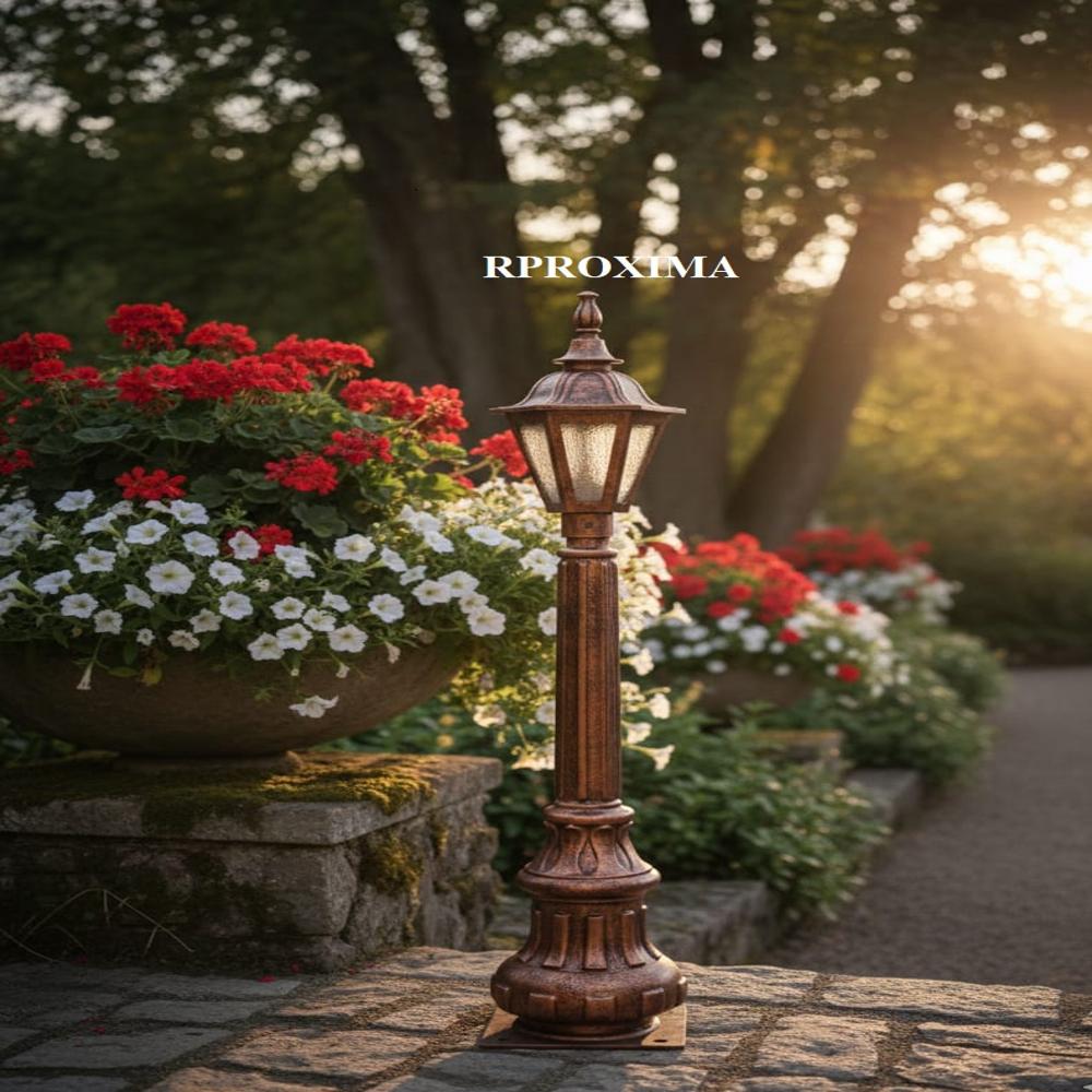 1000 mm haritage decorative bollards light