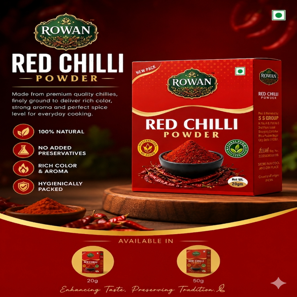 20 GM Red Chilli Powder