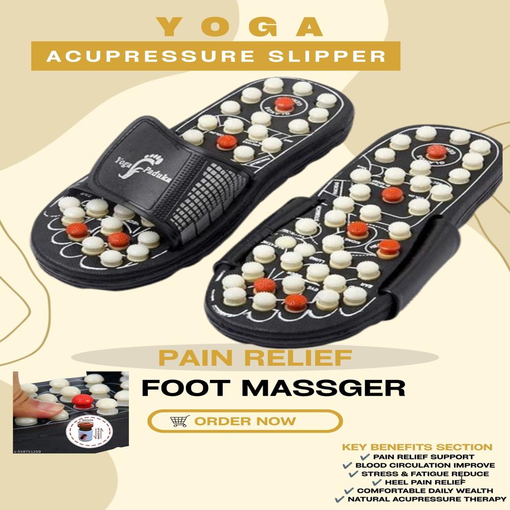 Foot Therapy Yoga Paduka Slipper