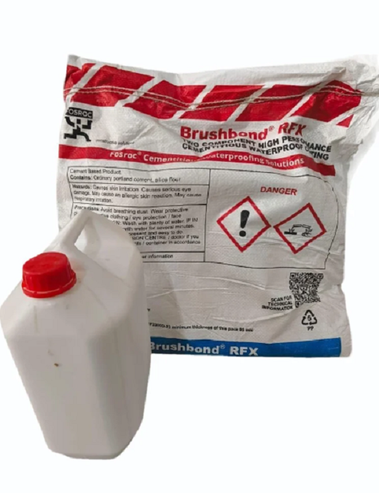 Fosroc Brushbond RFX Waterproofing Chemical, Packaging Size: 15Kg + 5.088Kg