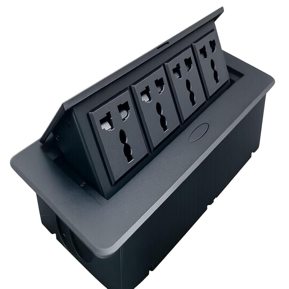 Cable Cubby For Tables - Armored Material: Copper