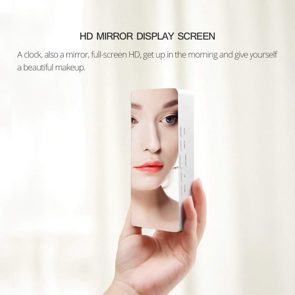 Digital Mirror Alarm Clock