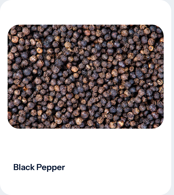 black pepper