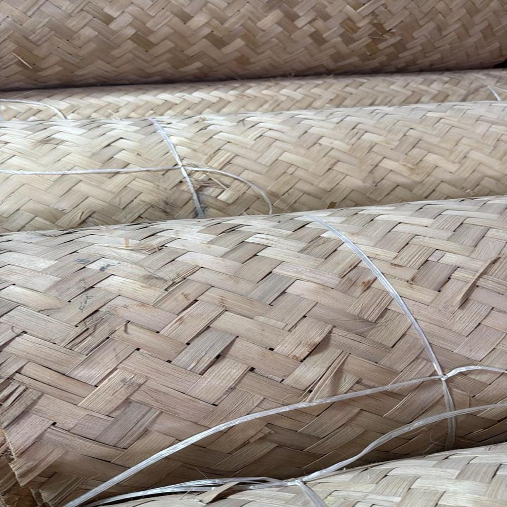 Handmade Eco-Friendly Traditional Bamboo Chatai Mat for Wall & Ceiling Decoration Resort & Cafe Interiors Aesthetic traditional