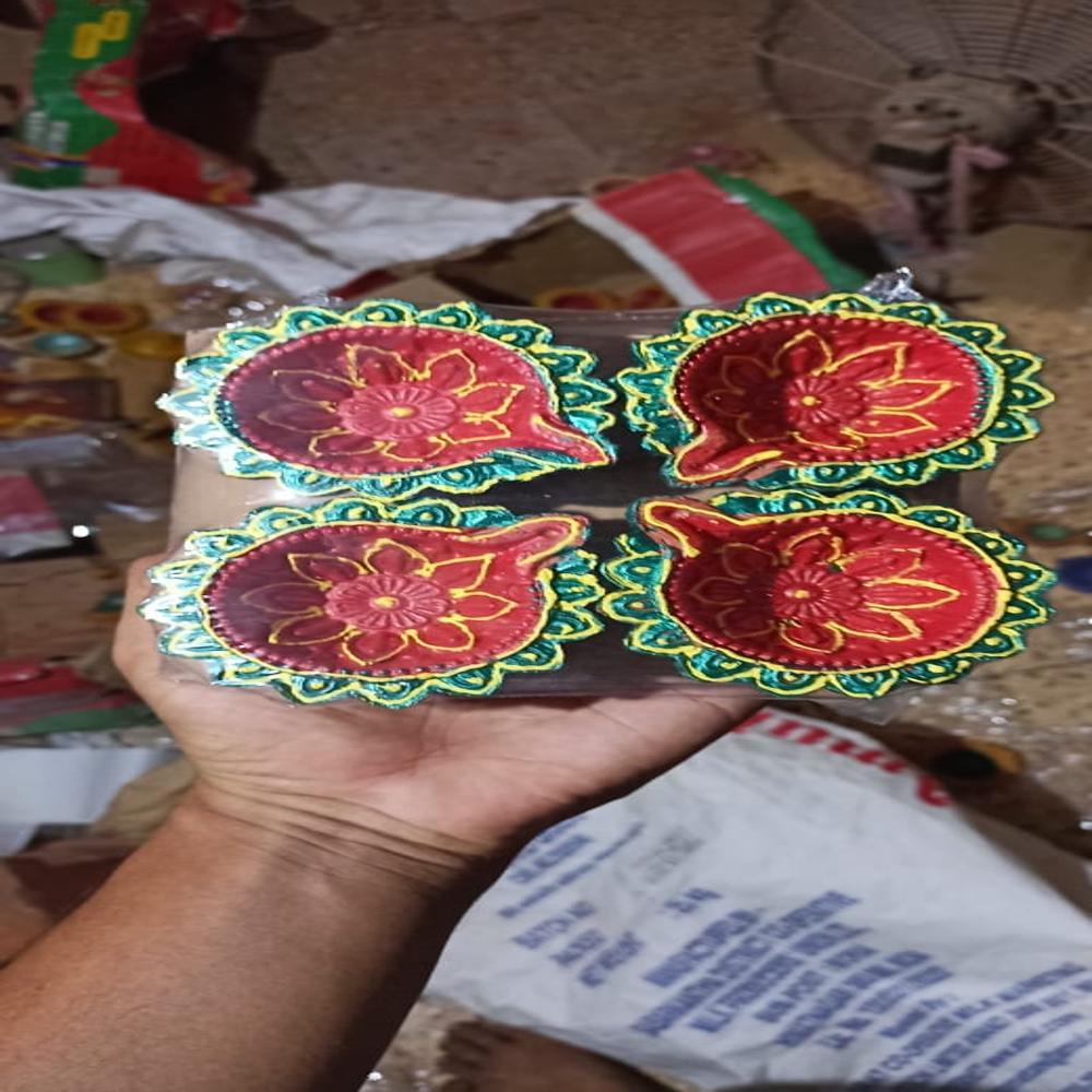 Handmade Clay Diyas