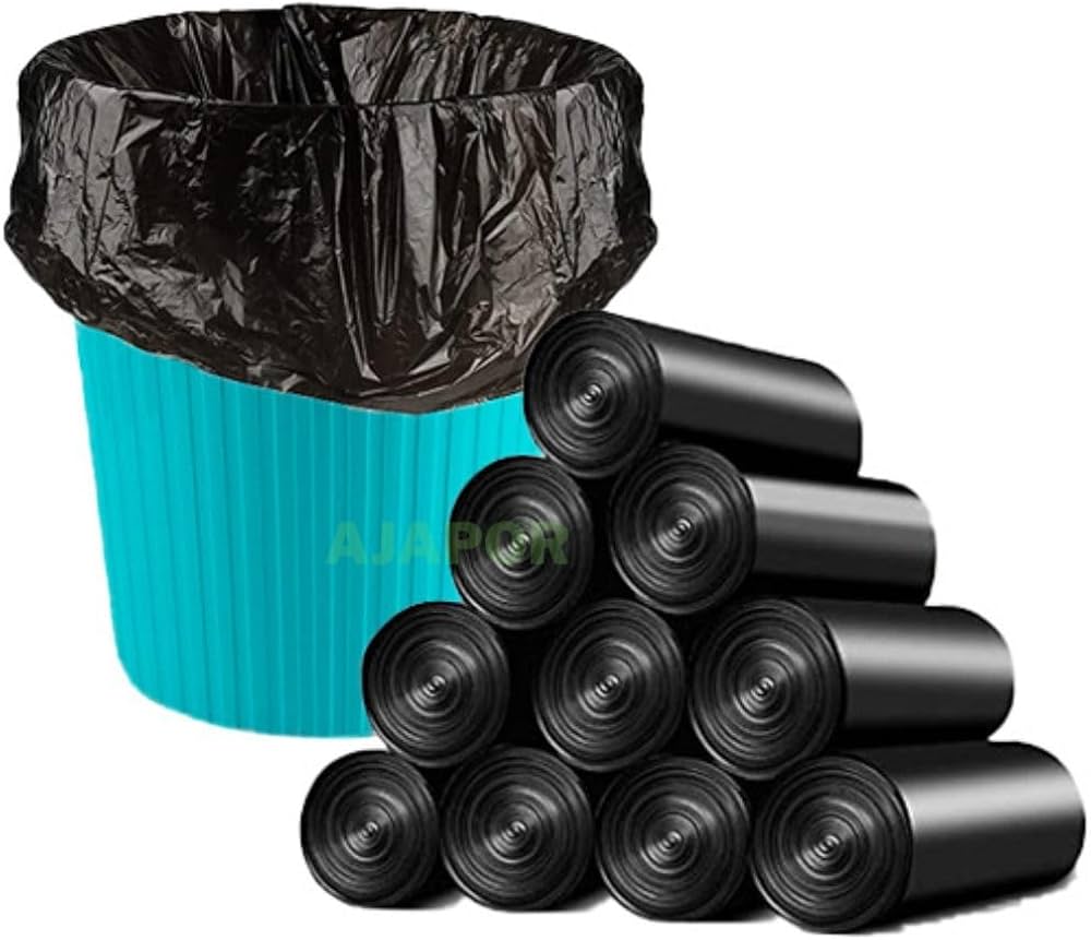 Black Garbage Bag - Hardness: Soft