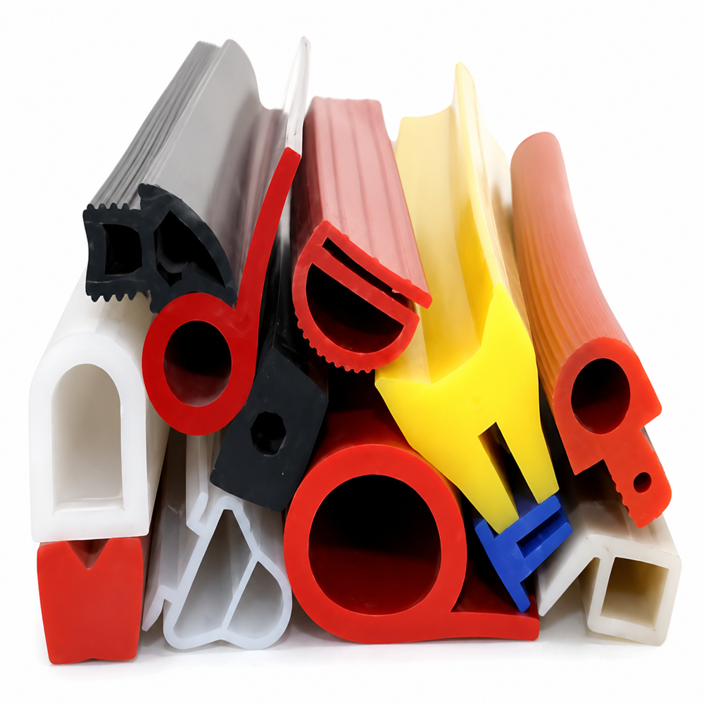 Rubber parts and profile